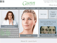 Tablet Screenshot of gunnmd.com